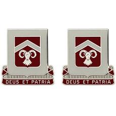 553rd Engineer Battalion Unit Crest (Deus Et Patria)